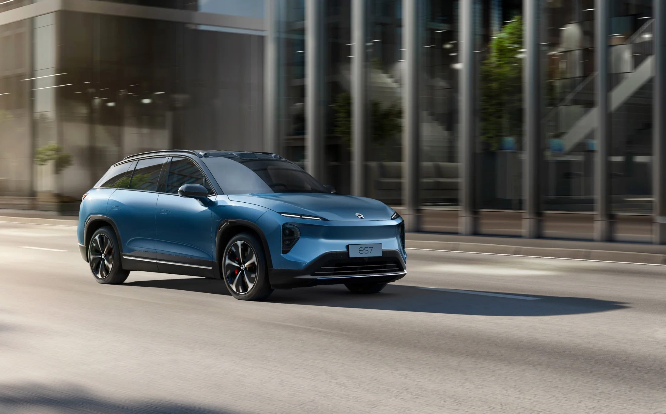 NIO ES7 — fotografia nadwozia